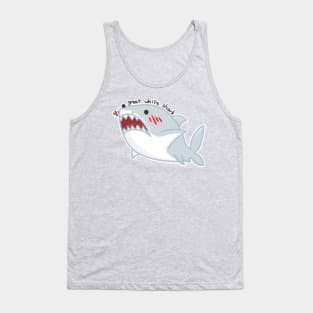 great white shark Tank Top